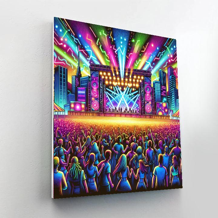 Ultra Music Festival - Miami Painting Number Kit