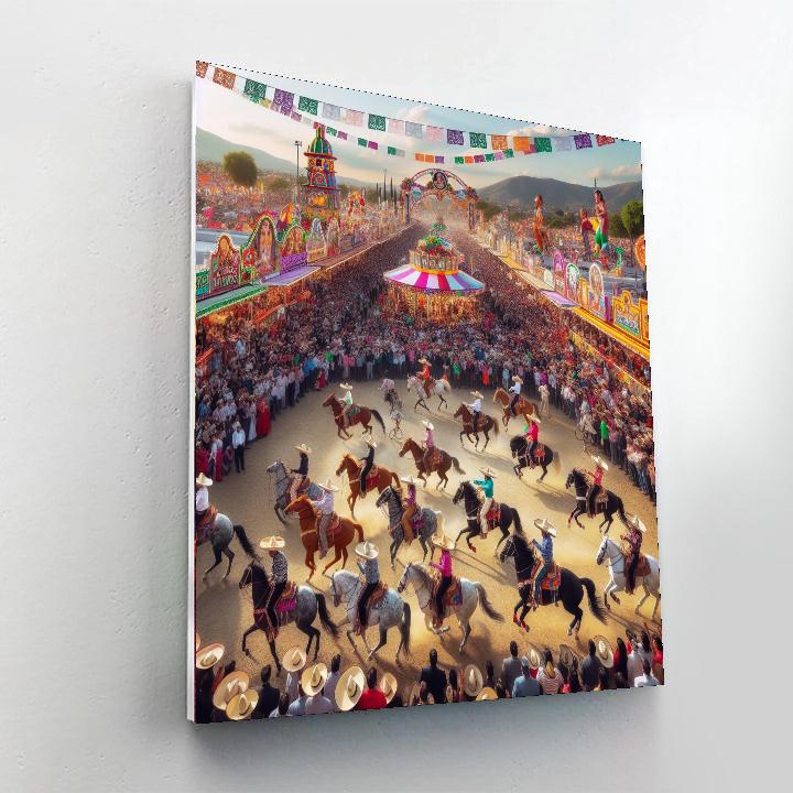 Feria De San Marcos - Aguascalientes, Mexico Number Painting