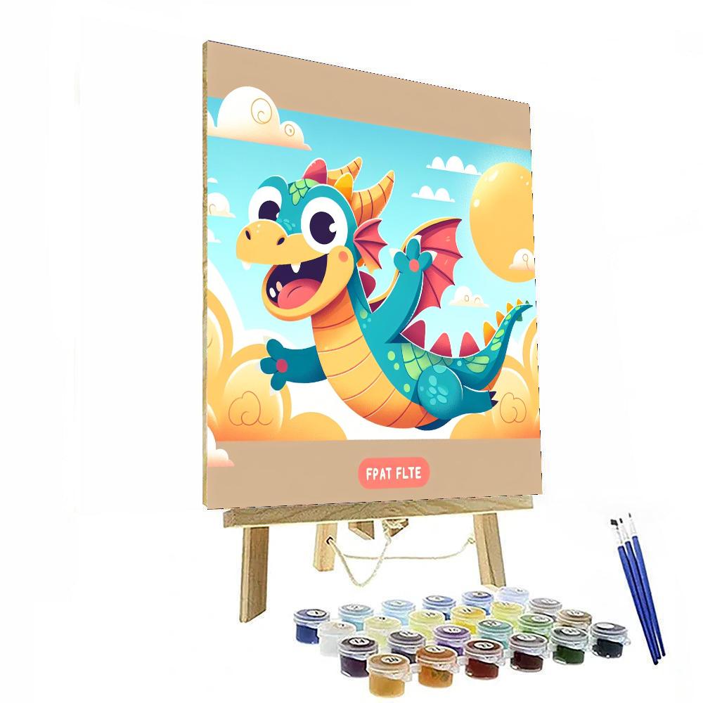 Mythical Beasts Adventure Paint By Numbers