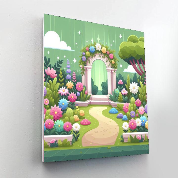 Secret Garden Getaway Painting By Numbers Kit