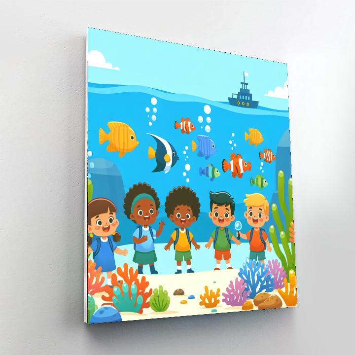 Ocean Explorers Quest Paint By Numbers