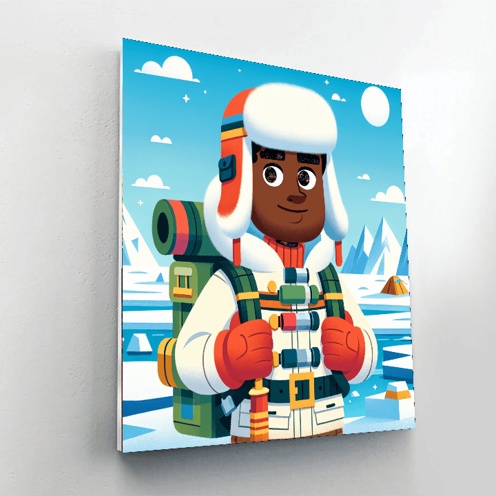 Polar Expedition Number Painting