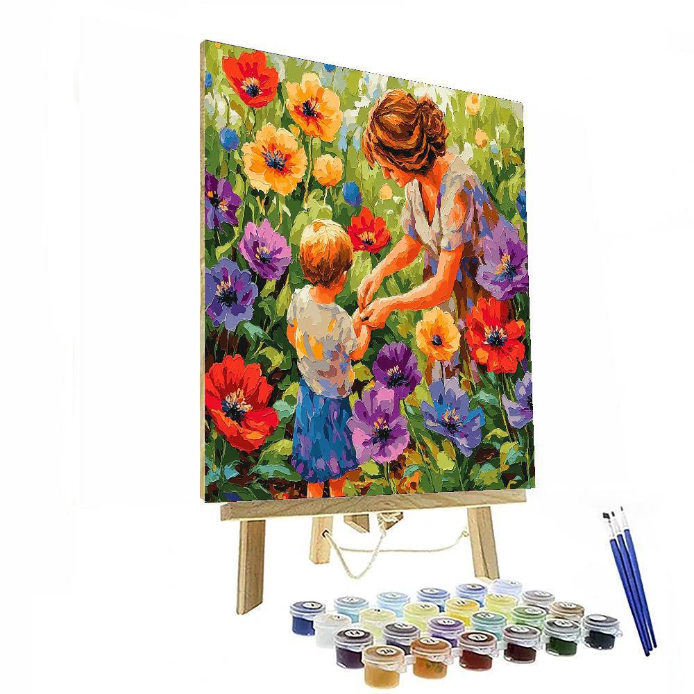 Garden Of Motherly Love Paint By Numbers