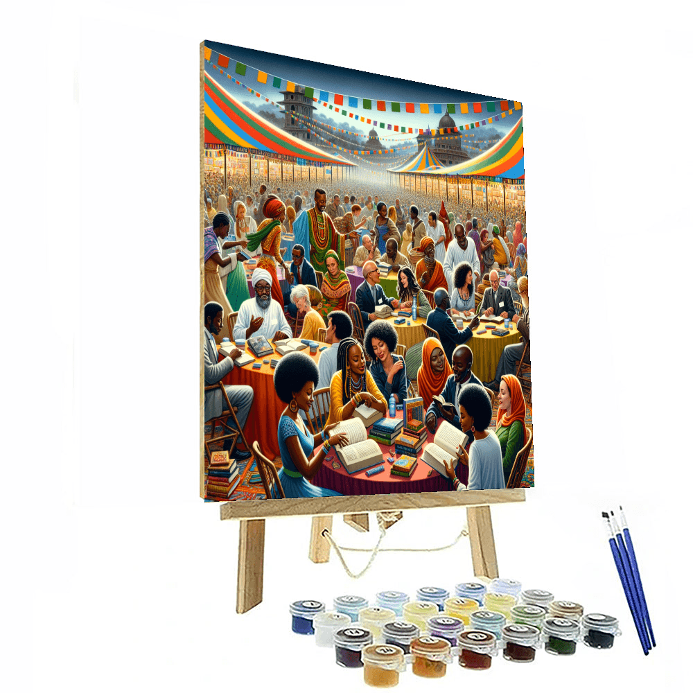 Nairobi International Book Festival - Kenya Painting By Numbers Kit