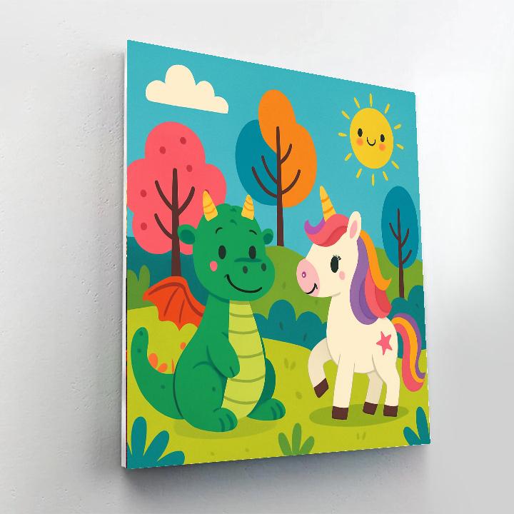 Creative Fantasy Adventures Paint By Numbers Kits