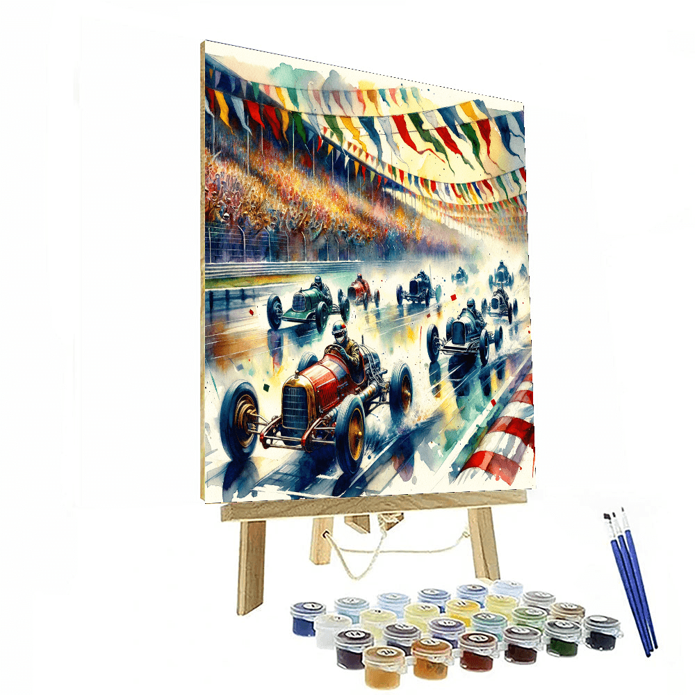 Exciting Racing Cars Paint By Numbers Kits