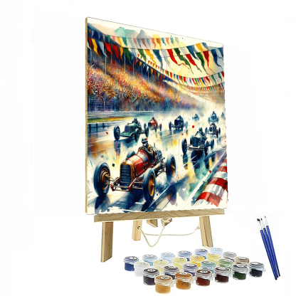 Exciting Racing Cars Paint By Numbers Kits
