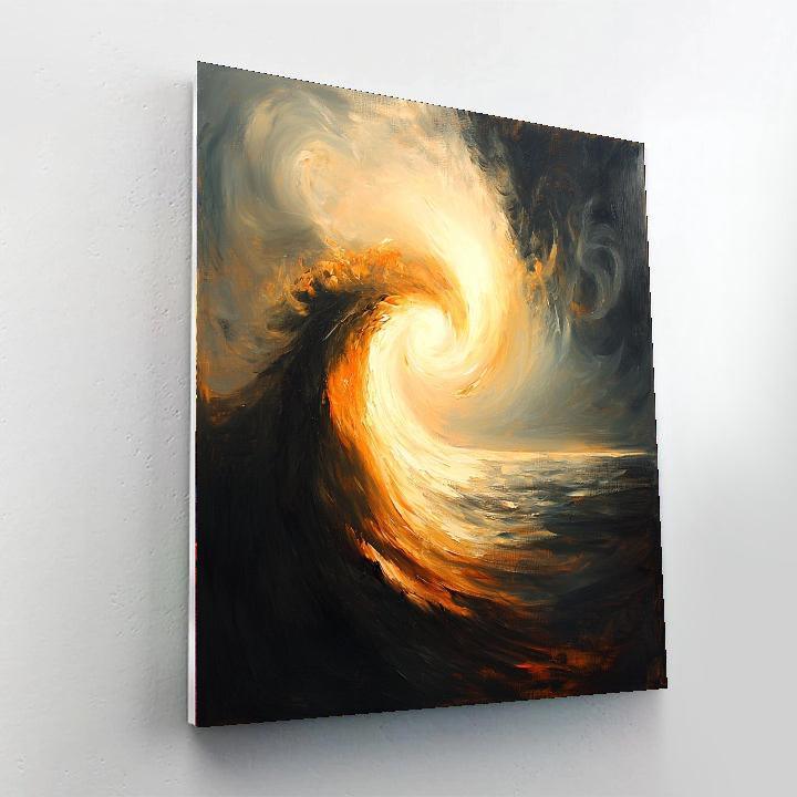 Caravaggio Inspired Luminescence Of The Soul  Paint By Numbers Art