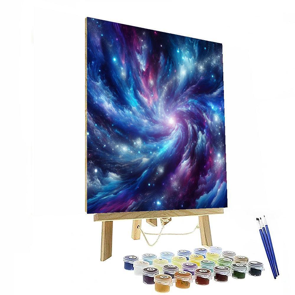 Mystic Galaxy Dreamscape Paint By Color