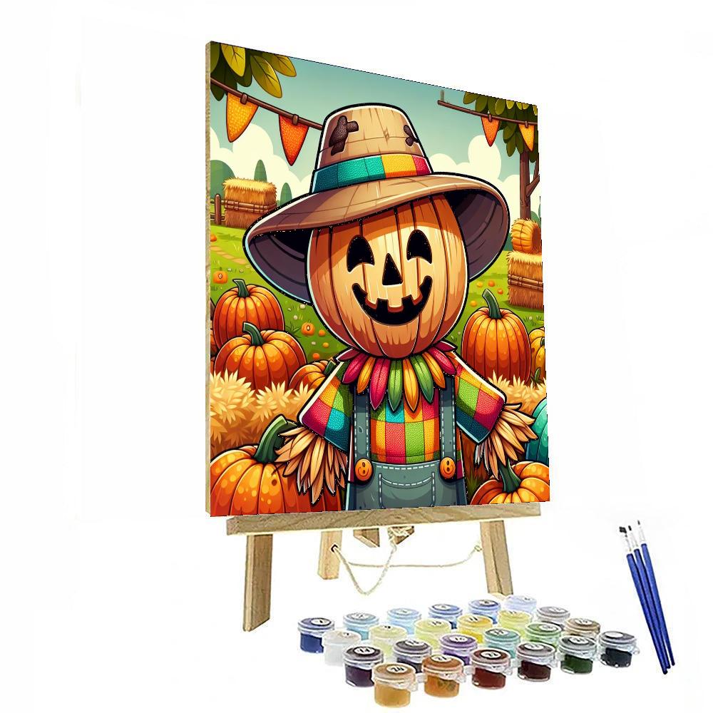 Silly Scarecrow Numbered Painting Kits