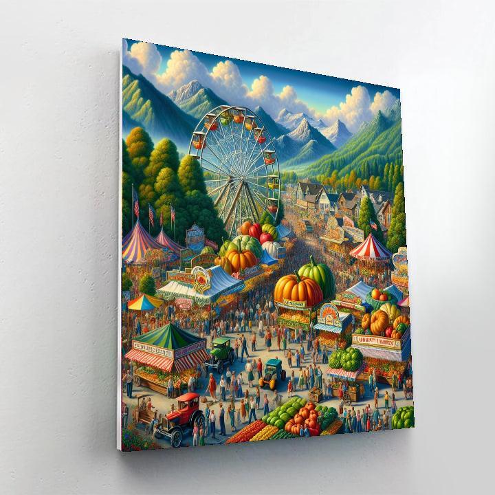 Alaska State Fair - Palmer Number Painting