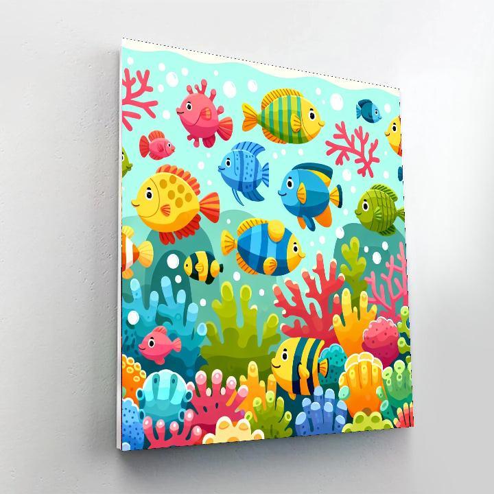 Coral Cove Paint By Color