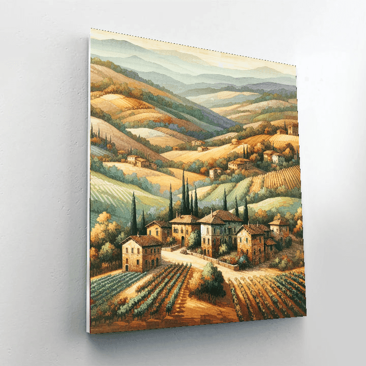 Italian Dreamscape Painting Number Kit