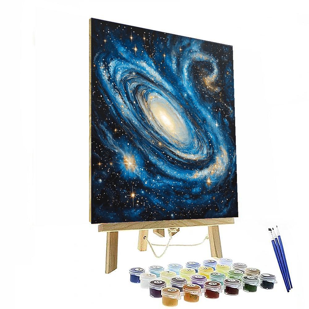 Wassily Kandinsky Inspired Abstract Galaxy Dreams  Paint By Numbers Kits