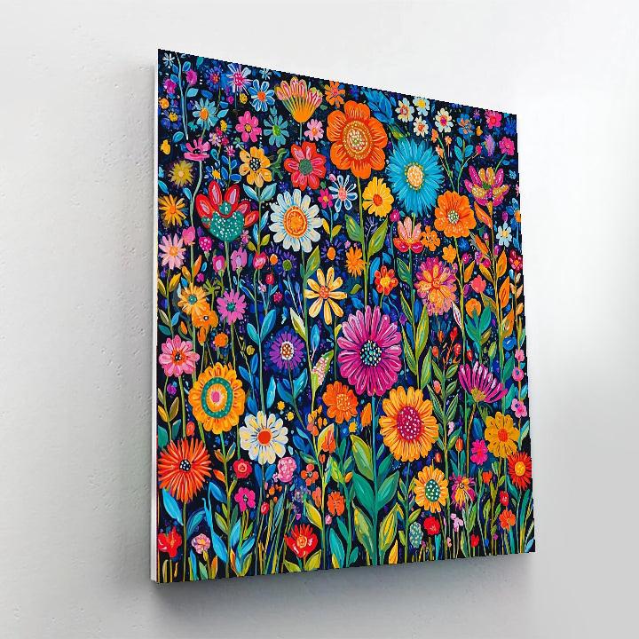 Frida Kahlo Inspired Whispers Of Growth  Painting Number Kit