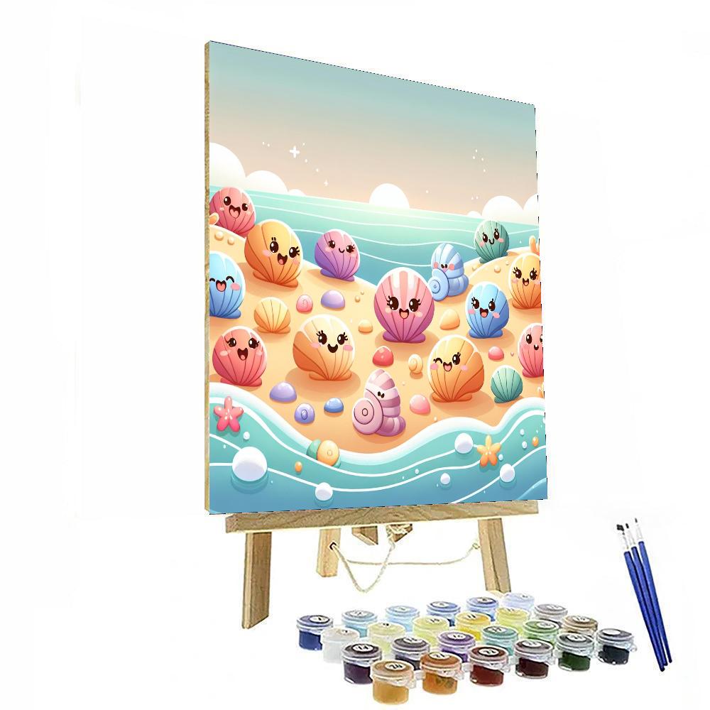 Serenade Of The Seashells Numbered Painting Kits