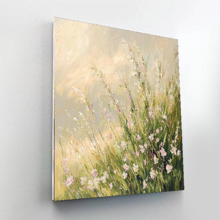 Leonardo Da Vinci Inspired Swaying Meadows  Paint By Number