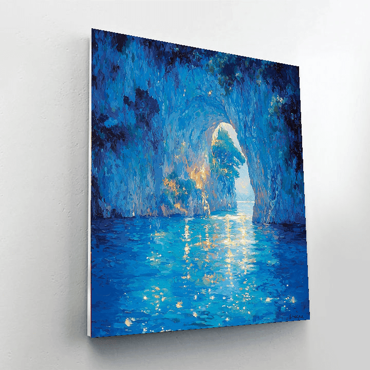 The Blue Grotto - Capri Paint By Numbers