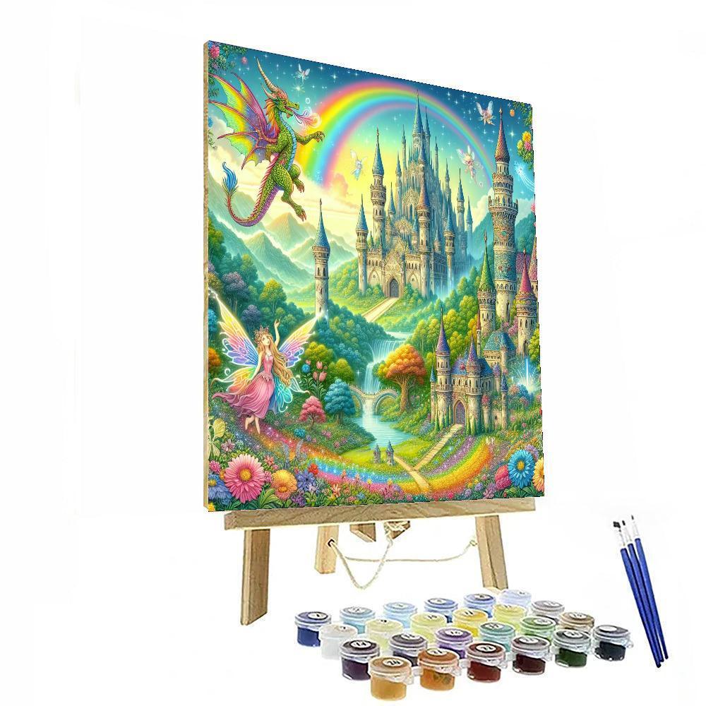 Fantasy Land For Young Adventurers Numbered Painting Kits