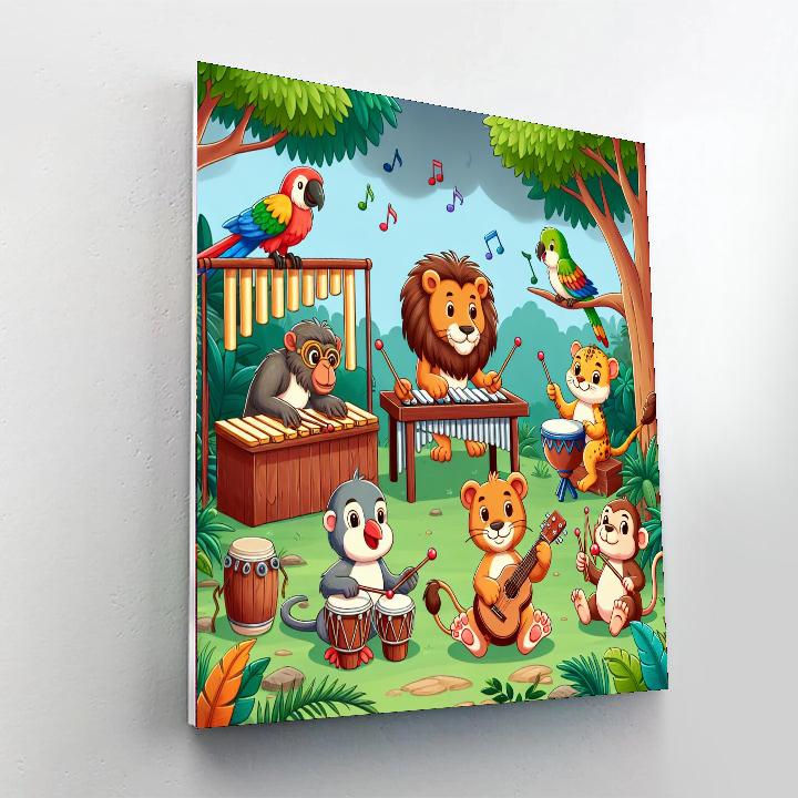 Jungle Music Festival Numbered Painting Kits