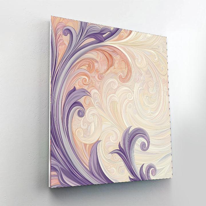 Alphonse Mucha Inspired Echoes Of Dawn  DIY Paint By Numbers