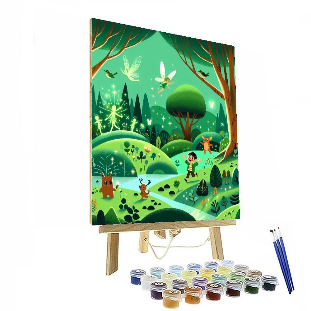 Magical Tree Kingdom Paint By Numbers Kits