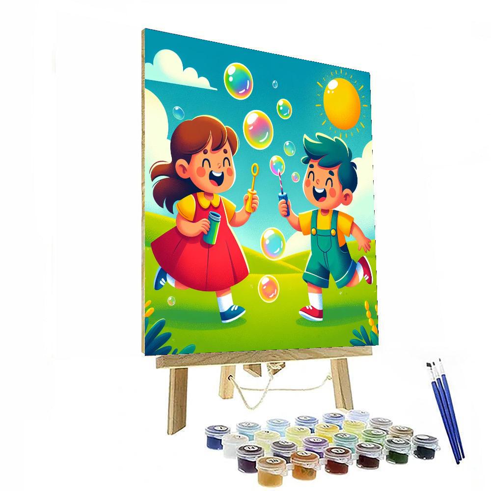 Bubbly Bubble Party Paint By Numbers Kits