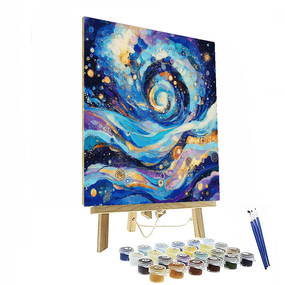 Wassily Kandinsky Inspired Celestial Rhythms  Paint By Number