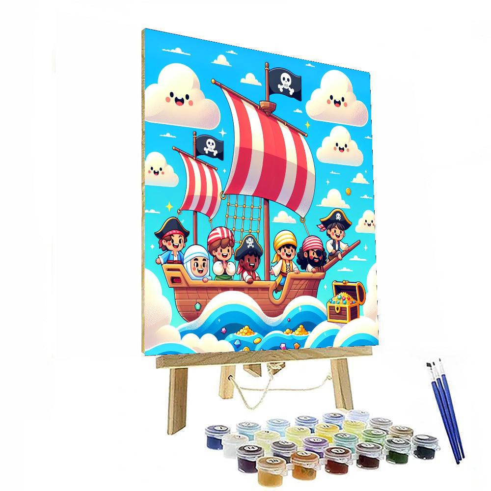 Daring Pirates DIY Paint By Numbers
