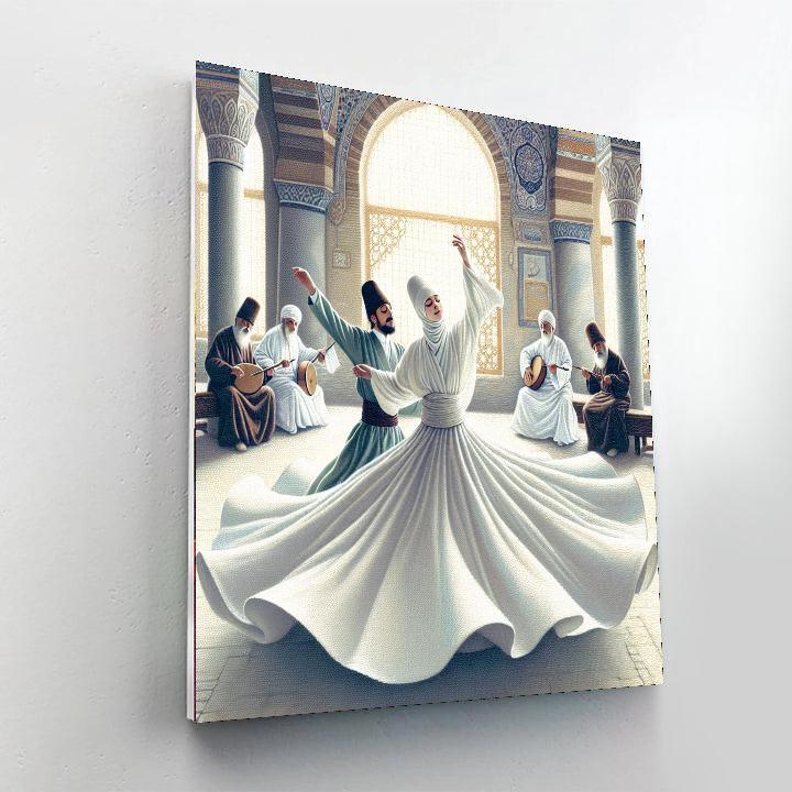 Mevlana Whirling Dervishes Festival - Turkey Paint By Number