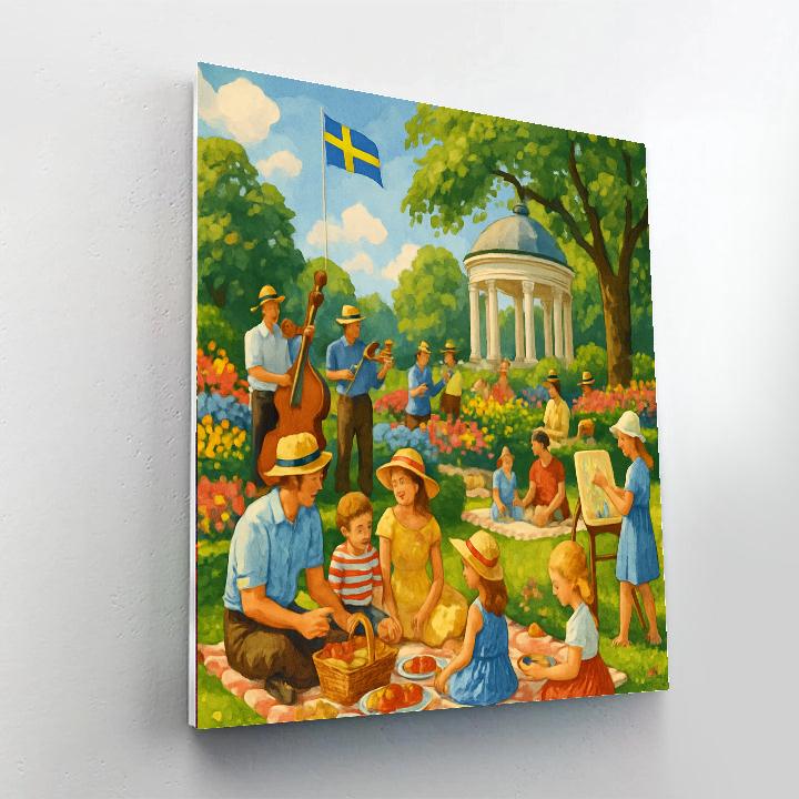 Waldemarsudde Summer Festival - Stockholm, Sweden Paint By Numbers Art