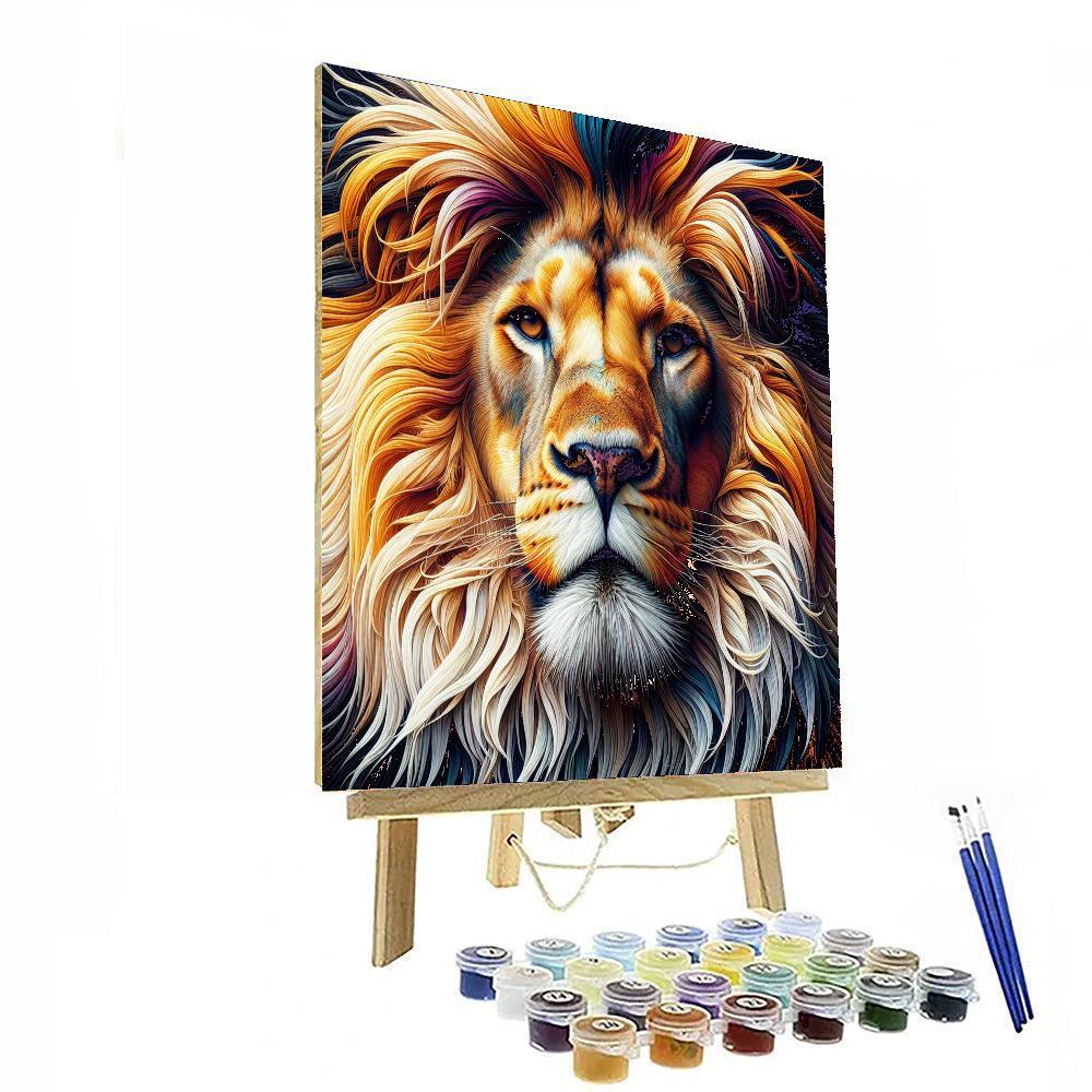 Majestic Wildlife Portrait Numbered Painting Kits