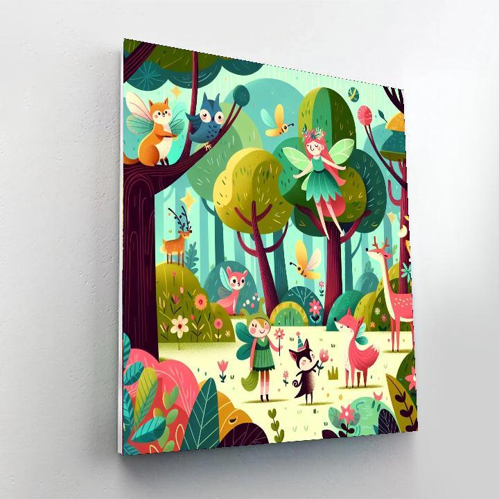 Fairytale Forest Discovery Numbered Painting Kits