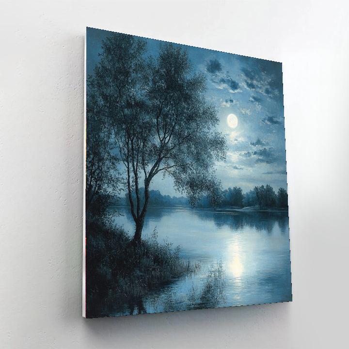 Caravaggio Inspired Silence In Shadows  Paint By Numbers Kits