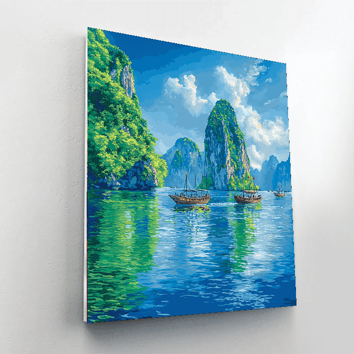 Halong Bay - Vietnam DIY Paint By Numbers