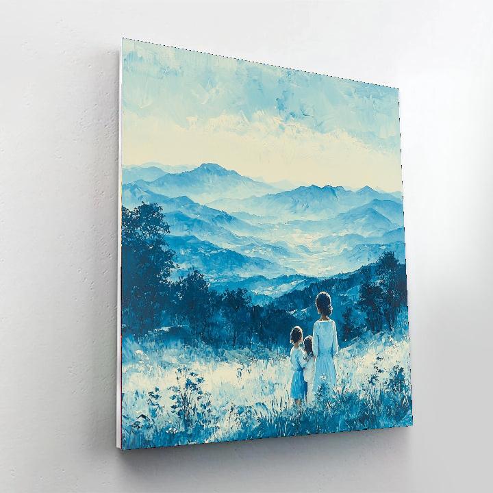 Mountain Morning Numbered Painting Kits