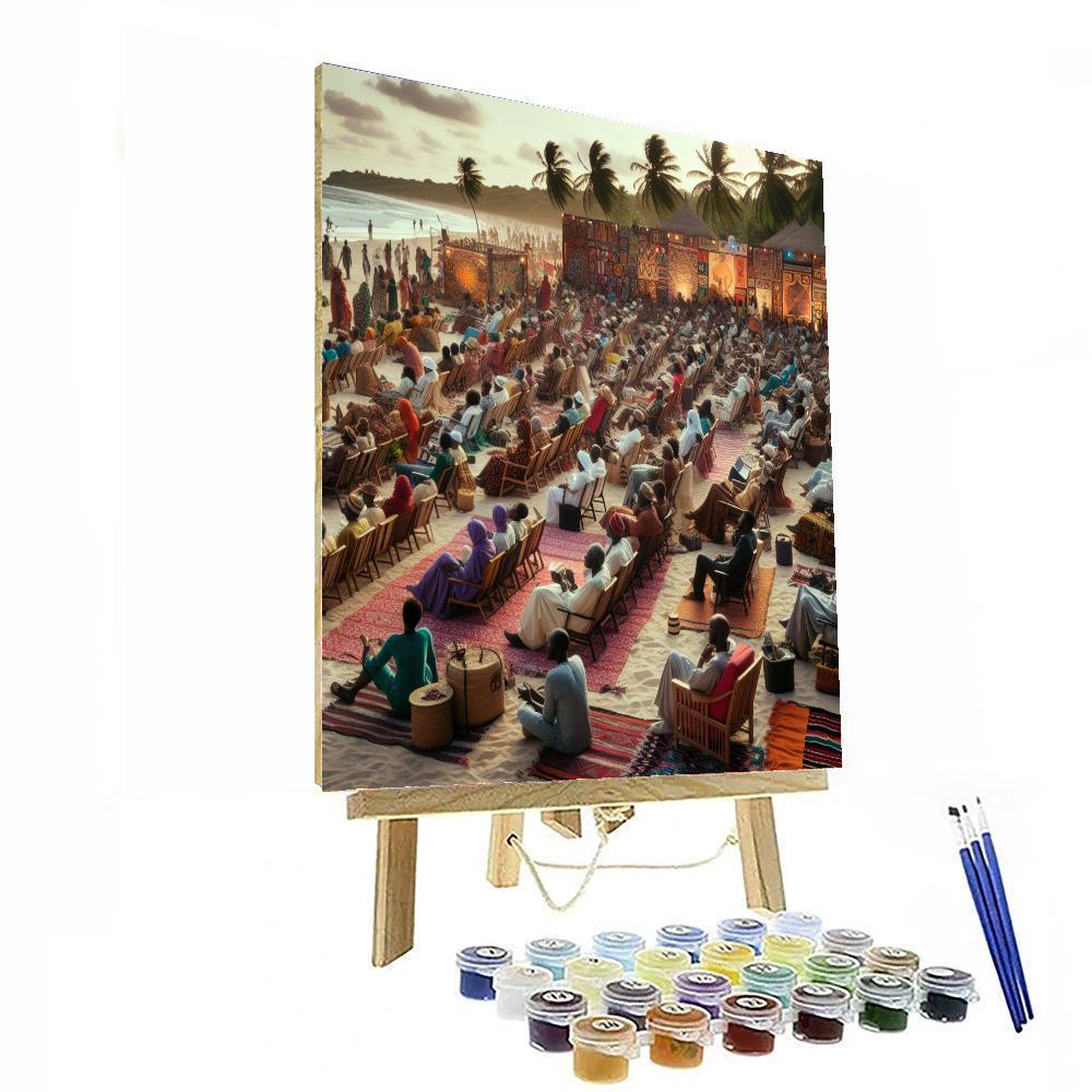 Zanzibar Film Festival - Tanzania Paint By Numbers Art