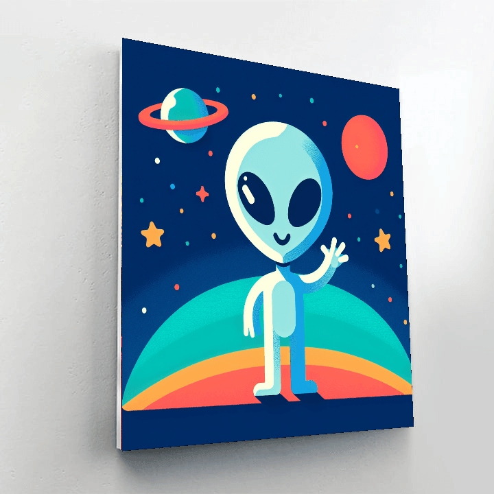 Galaxy Explorer Quest DIY Paint By Numbers