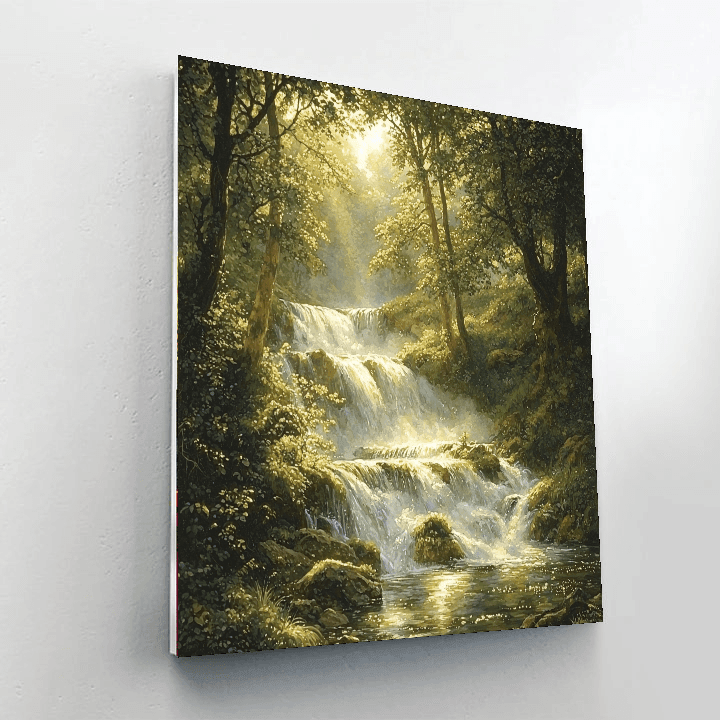 John William Waterhouse Inspired Mystical Waterfalls  Paint By Numbers