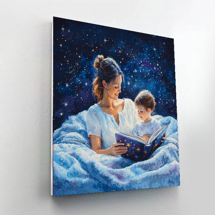 Starlit Storytime Number Painting