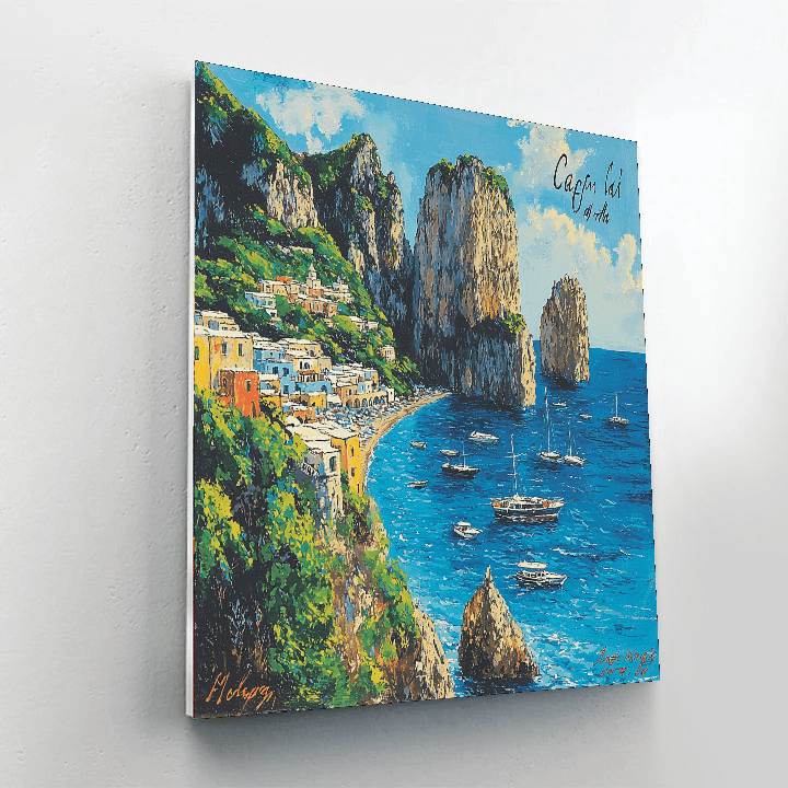 Capri Paint By Numbers Art