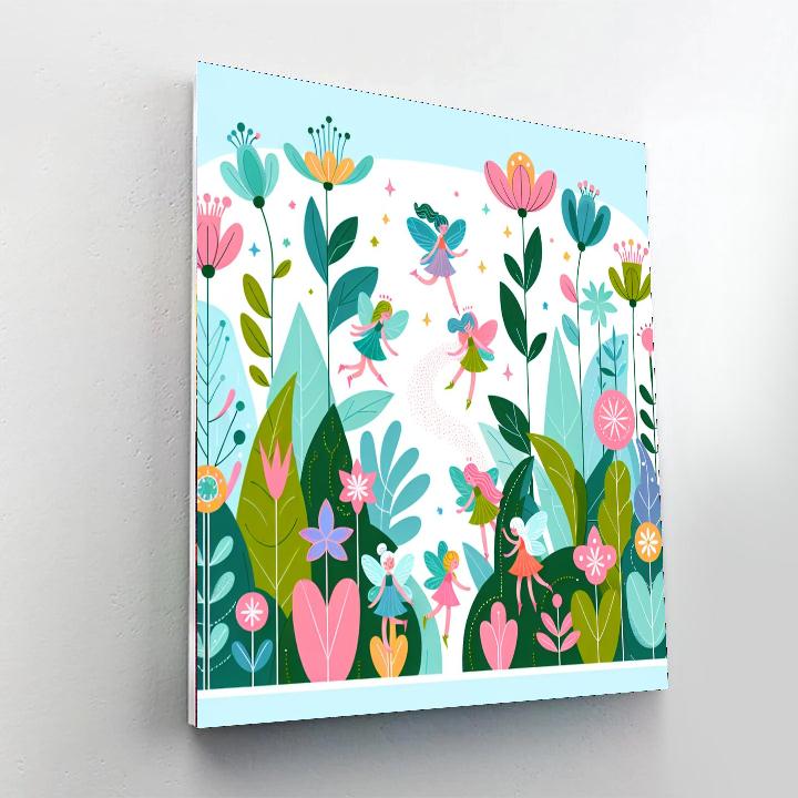 Giant's Garden Number Painting
