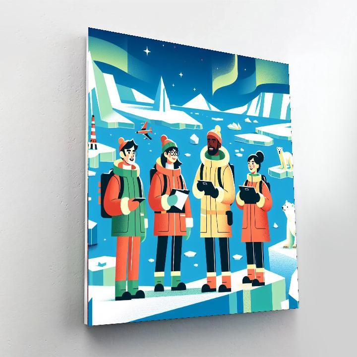 Arctic Discovery Quest Paint By Color