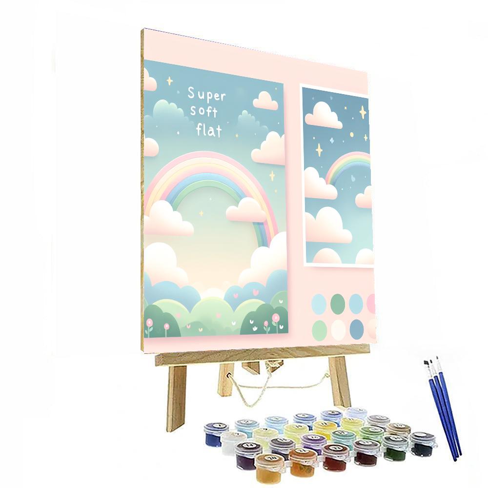 Dreamy Cloudscape Fantasy Numbered Painting Kits