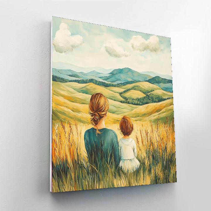 Hand In Hand Through Life Paint By Number