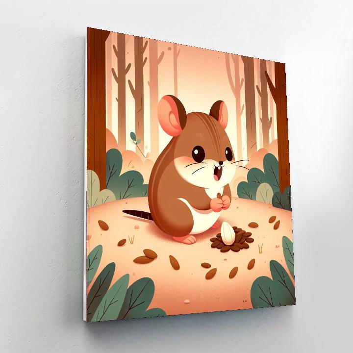 Vibrant Vole Numbered Painting Kits