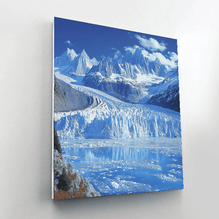 Patagonia Glaciers - Argentina And Chile Paint By Number