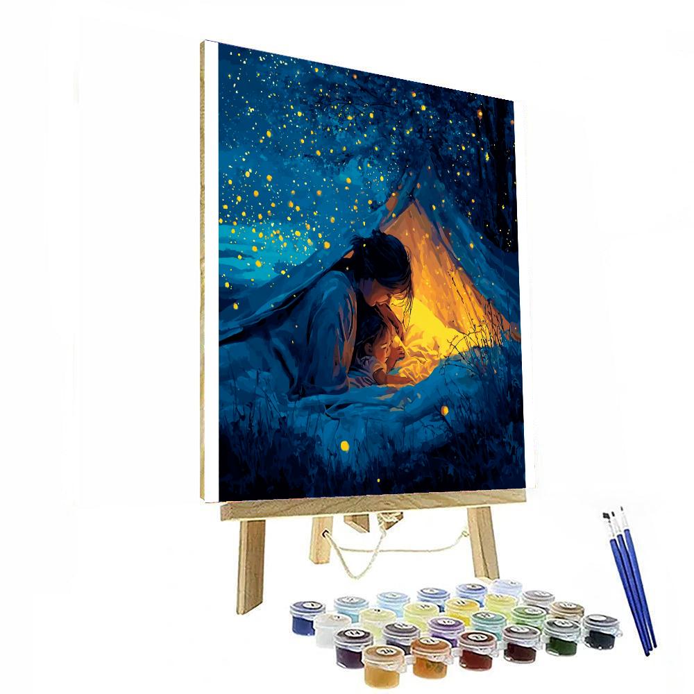 Cuddle Time Under The Stars Paint By Color