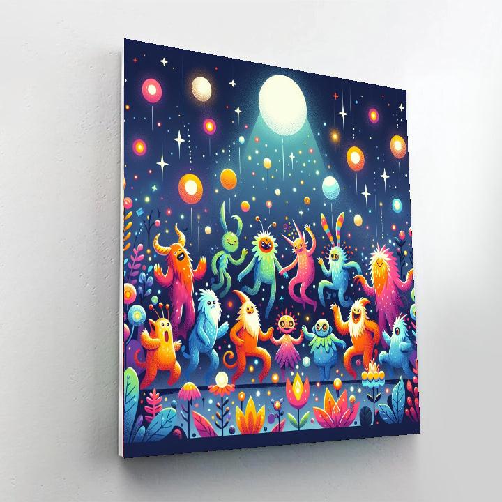 Magic Under The Stars Paint By Numbers Art