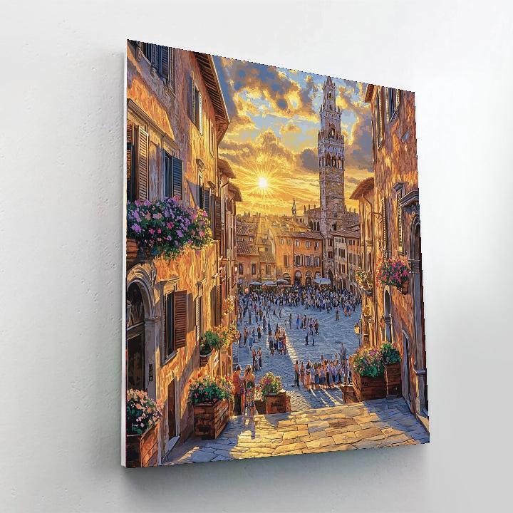 Siena - Italy Numbered Painting Kits
